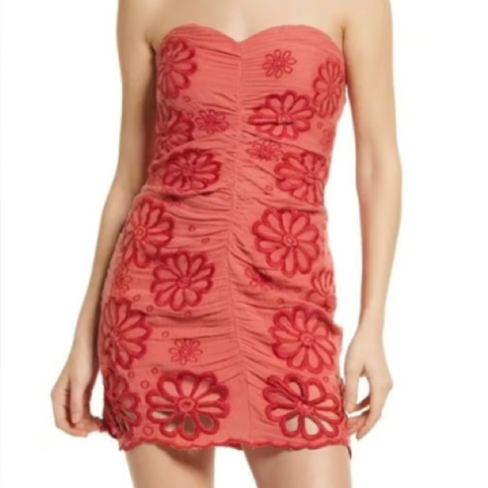 BNWT Free People Sizzle Strapless Dress